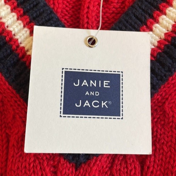 Janie and Jack boys sweater vest - size 4 - Picture 7 of 7